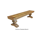 Century Pedestal Bench